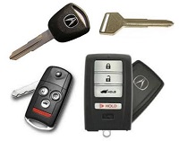 Acura RDX key replacement