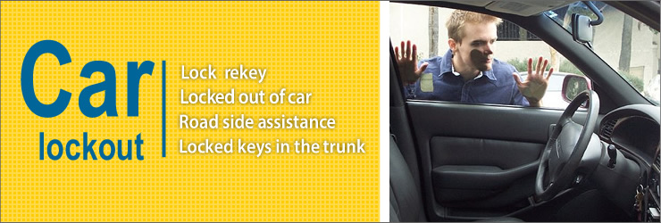 Car lockout service lock rekey roadside assistance locked