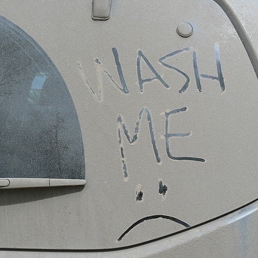 dirty car